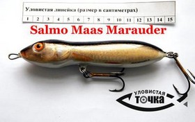 Джеркбейт (глайдер) Salmo MAAS MARAUDER, MMJr, 13 см