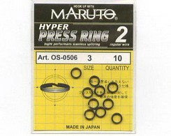 Кольца заводные MARUTO 0506 BN Hyper Press Ring 